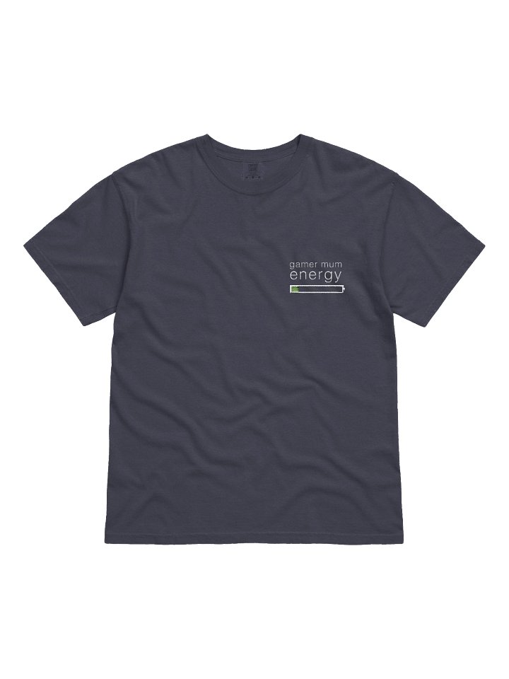 Gamer Mum Energy Tee (Embroidered) product image (4)