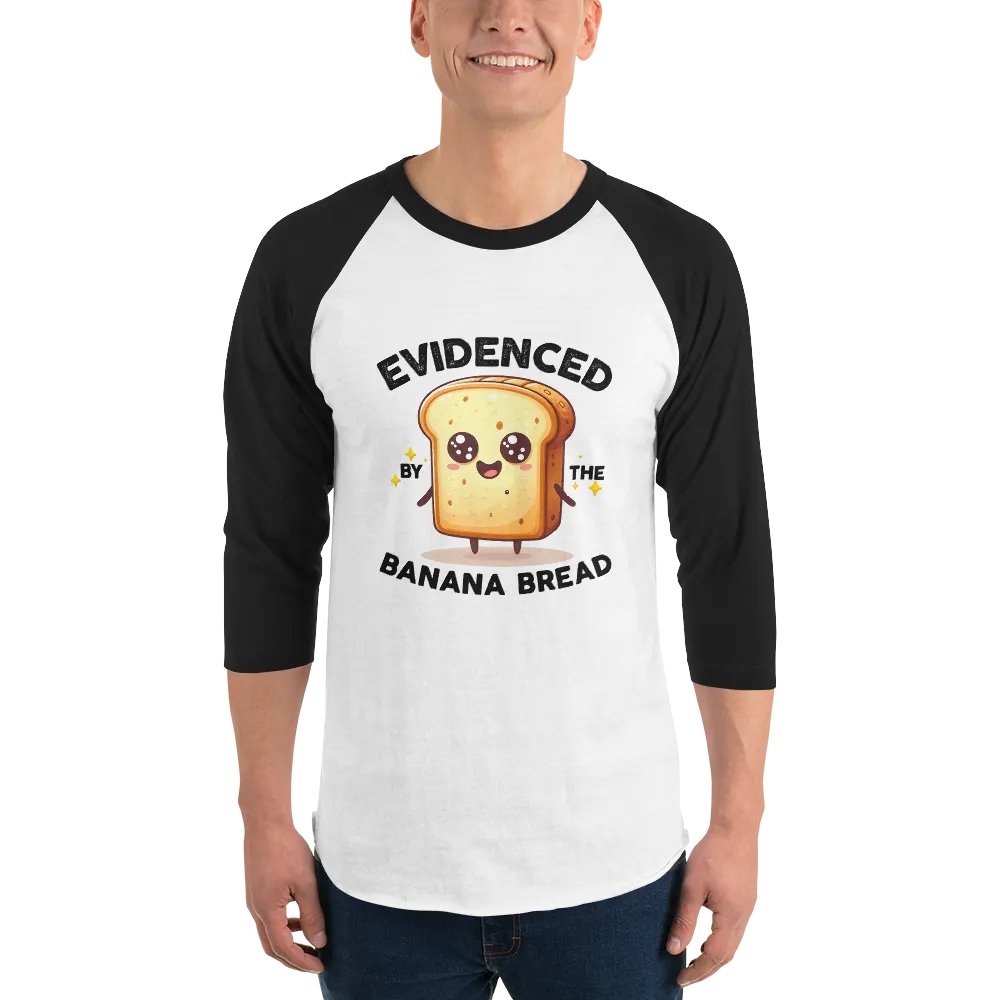 Evidenced by the Banana Bread | Baseball Tee product image (3)