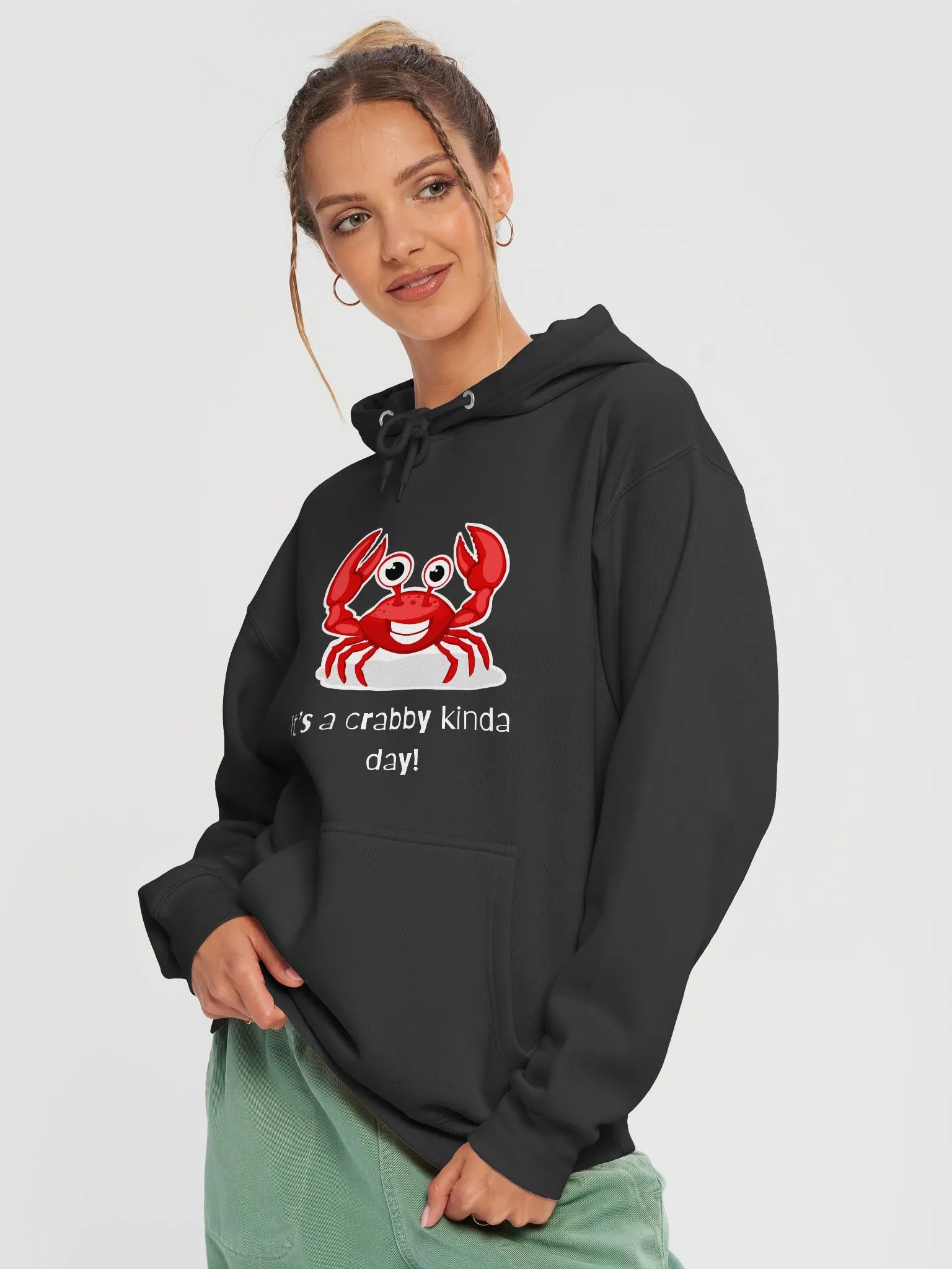 Cheerful Crab Hoodie product image (3)
