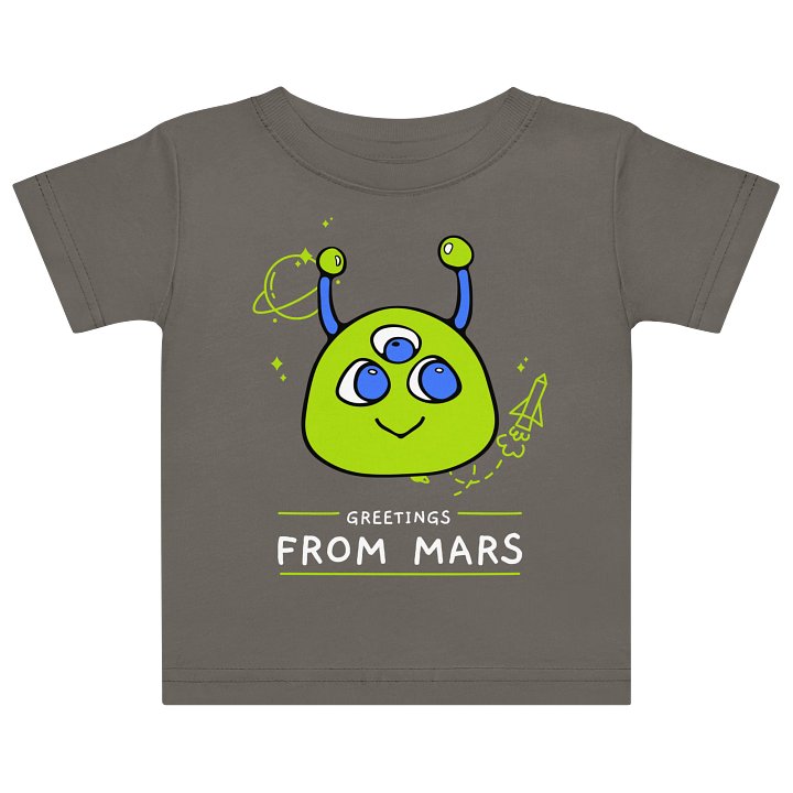 Greetings from Mars - Baby Jersey Short Sleeve Tee product image (1)