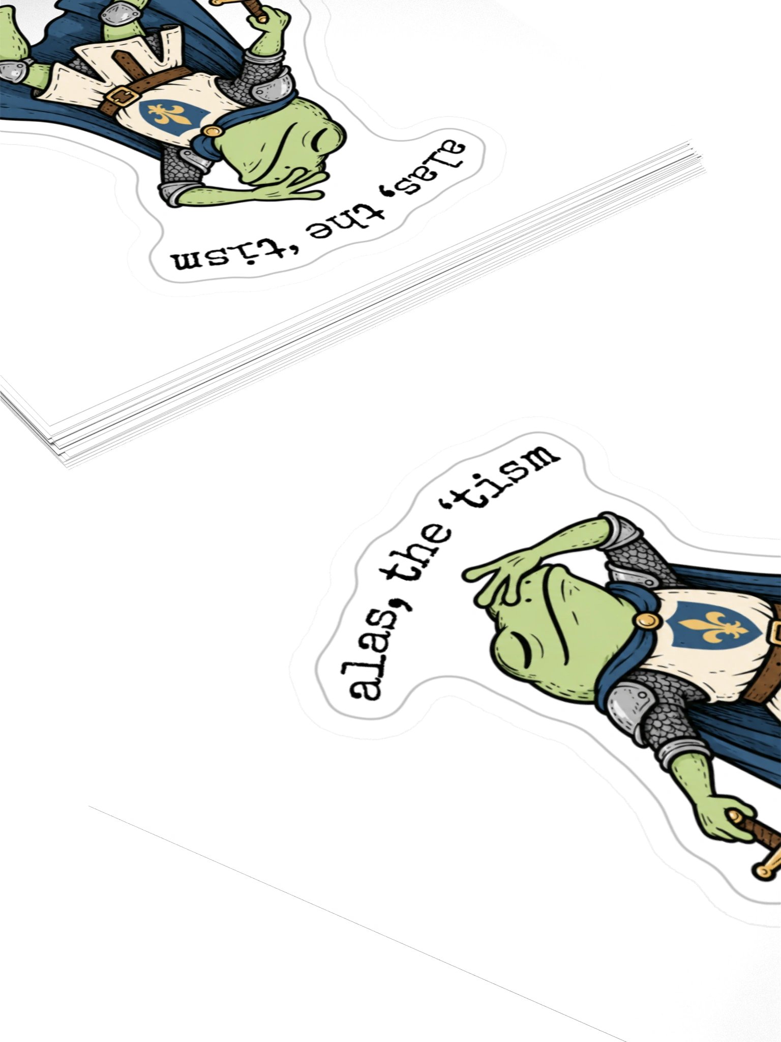 Alas, the 'Tism - Sticker product image (4)