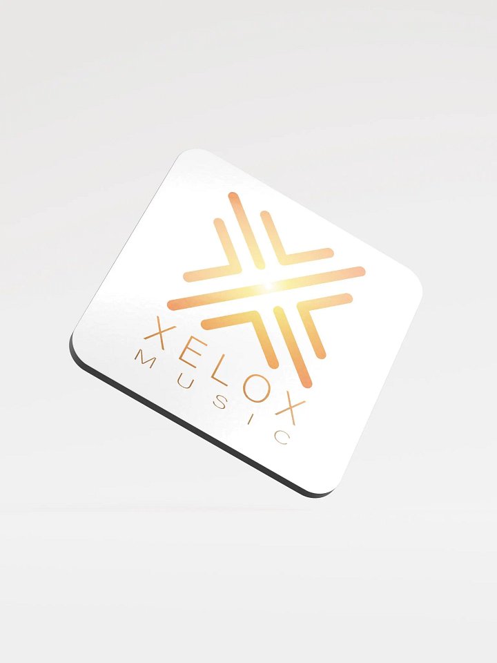 Golden Xelox Music Logo Coaster product image (1)