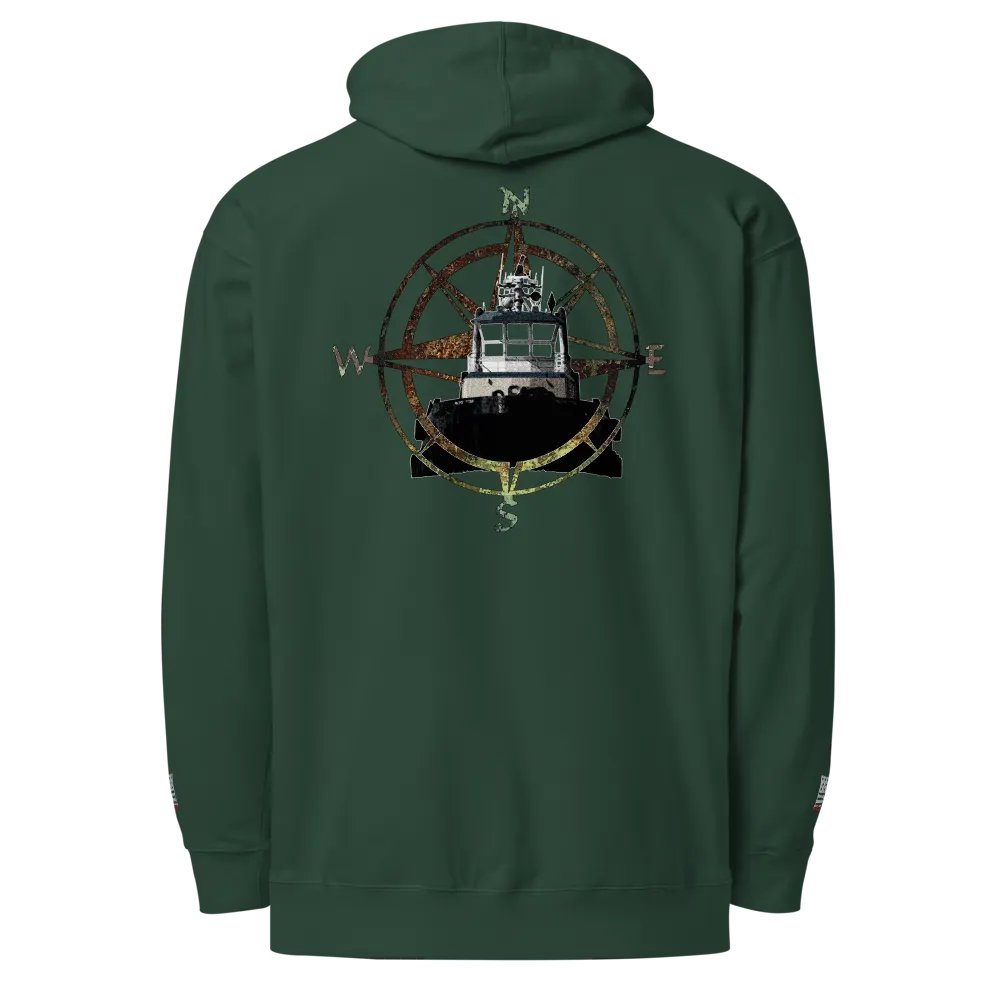 Compass Rose & Pacific Titan – Maritime Heritage | Twin Anchor Apparel Wheelhouse Watch Line product image (1)