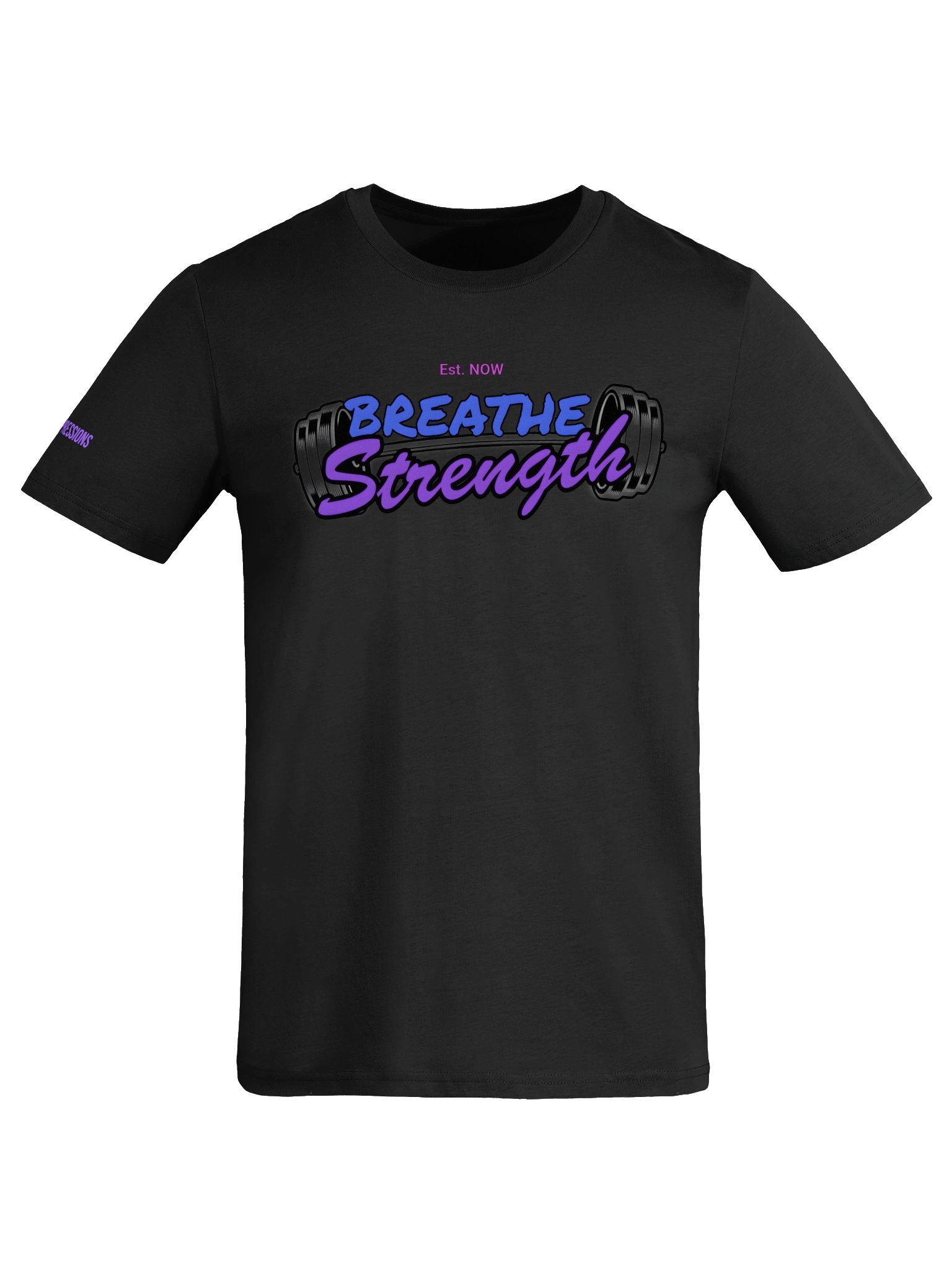 Breathe Strength Est. Now Logo Tee product image (17)
