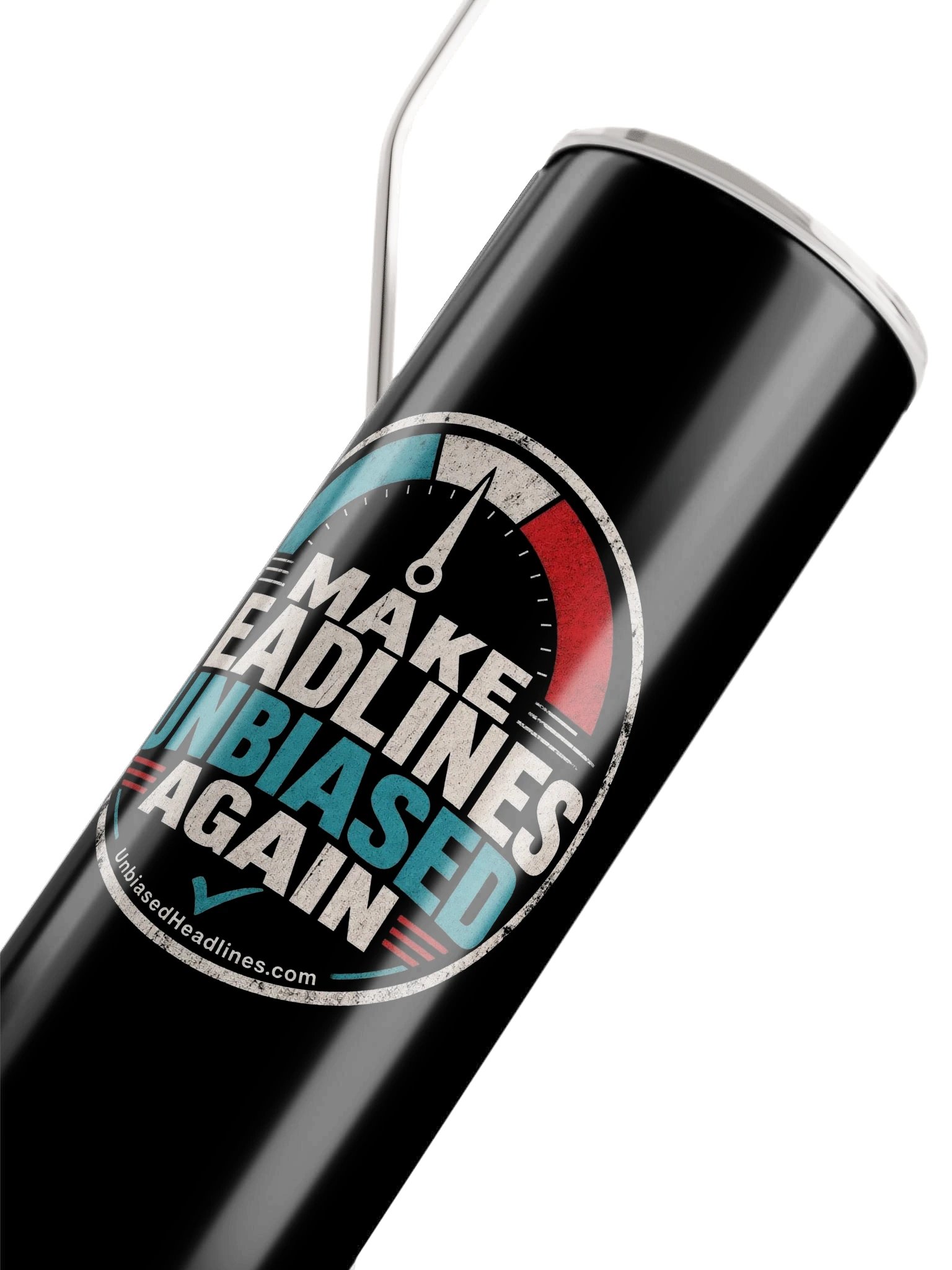 Make Headlines Unbiased Again Stainless Steel Tumbler product image (5)