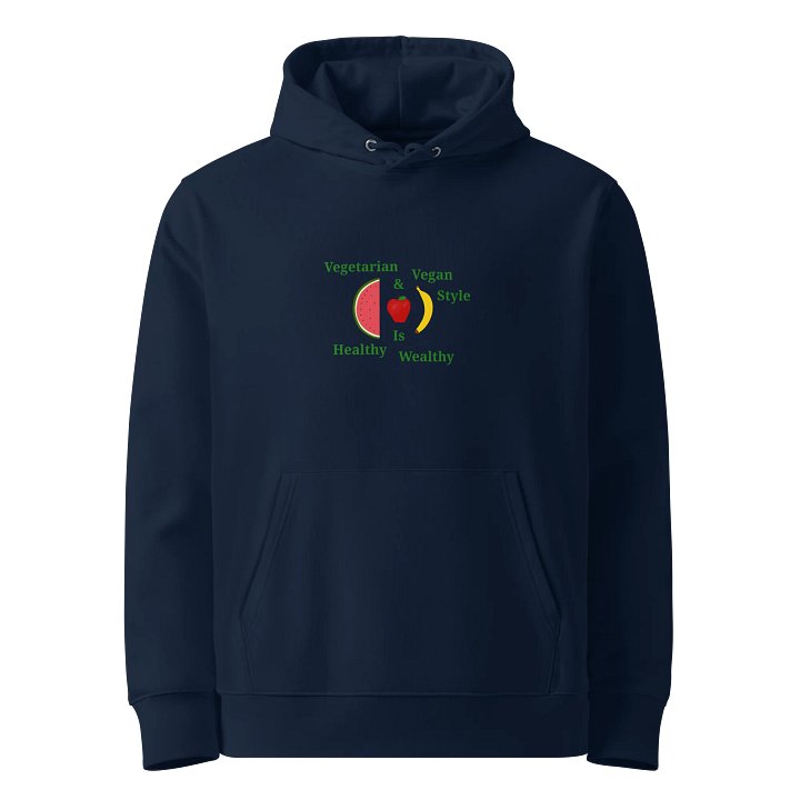 Fruitful Vegan Vibes Organic Hoodie product image (1)