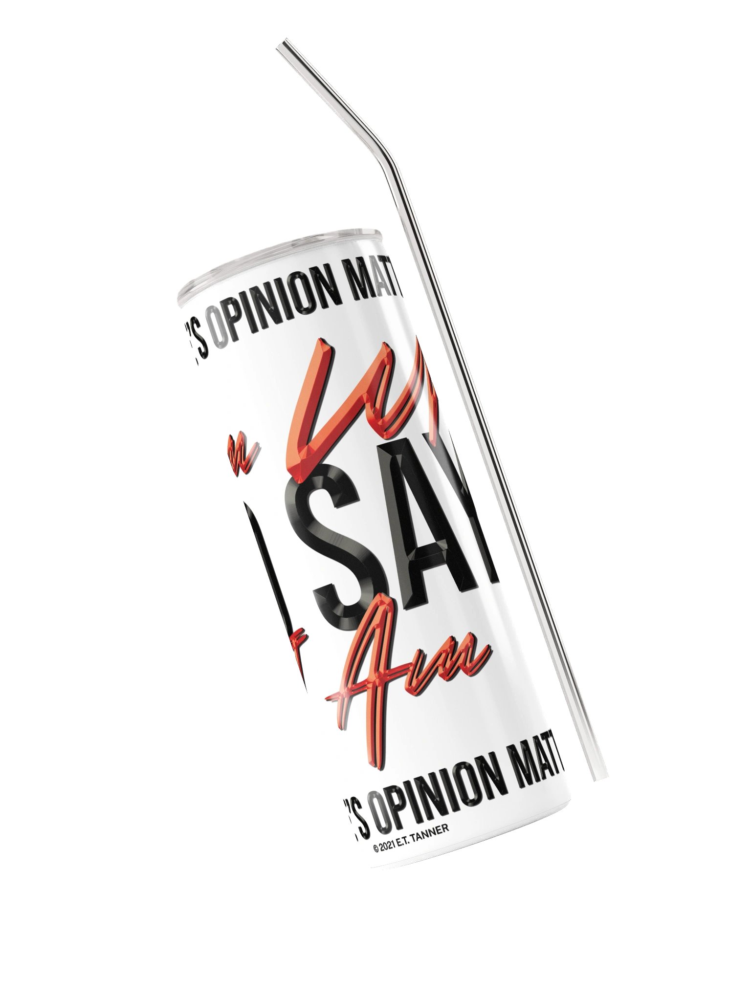 I Am Who God Says I Am, 20oz Tumbler product image (3)
