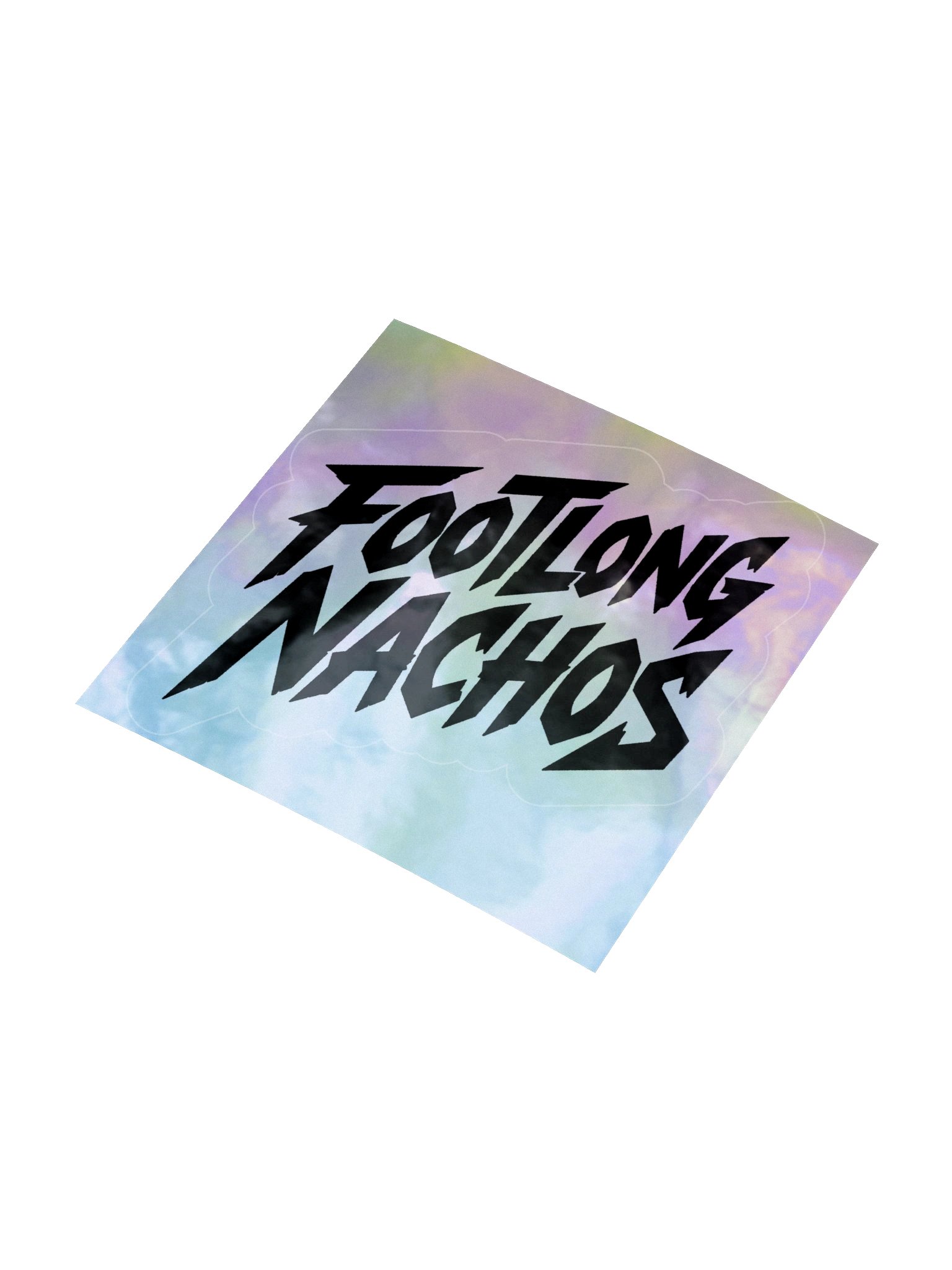 Giant Footlong Nachos Holographic Sticker product image (8)