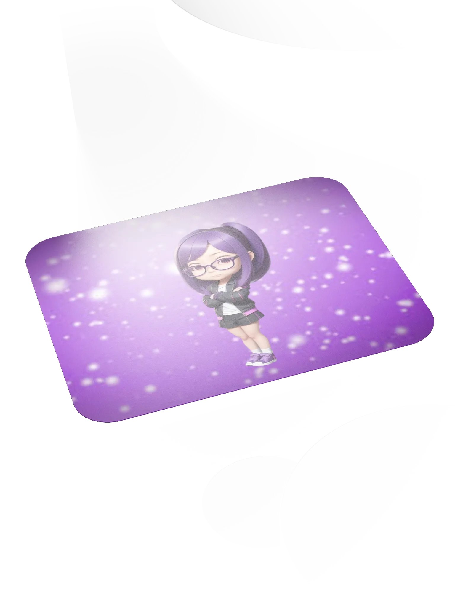 (Purple CHIBI) K Classic Mouse Pad product image (4)
