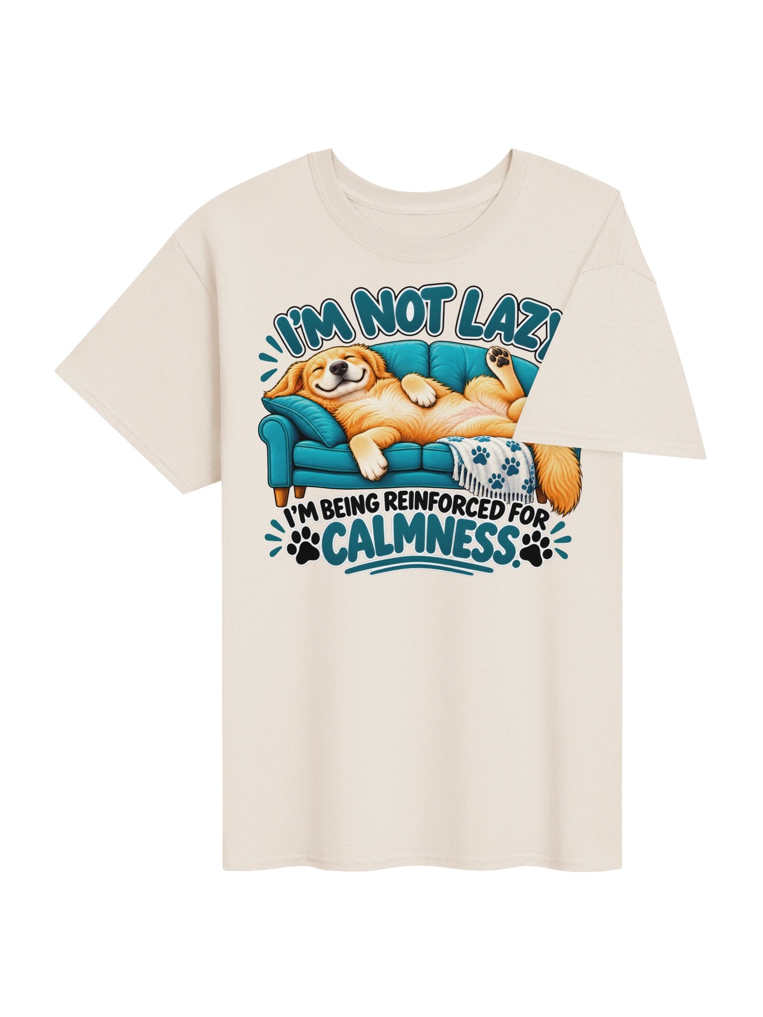 I'm Not Lazy – Funny Golden Retriever T-Shirt product image (4)