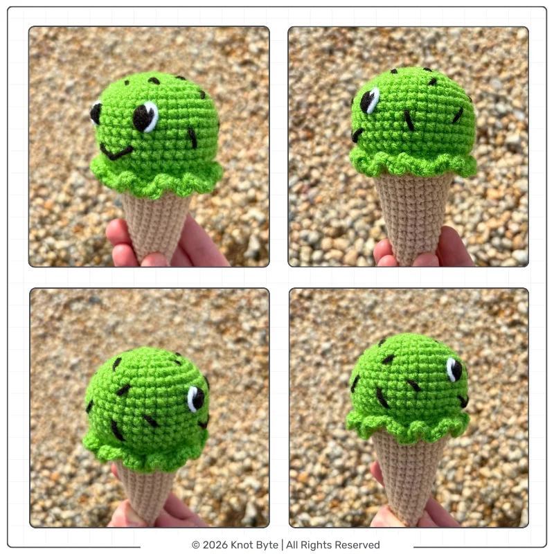 Icy Ice Cream Amigurumi Pattern product image (3)