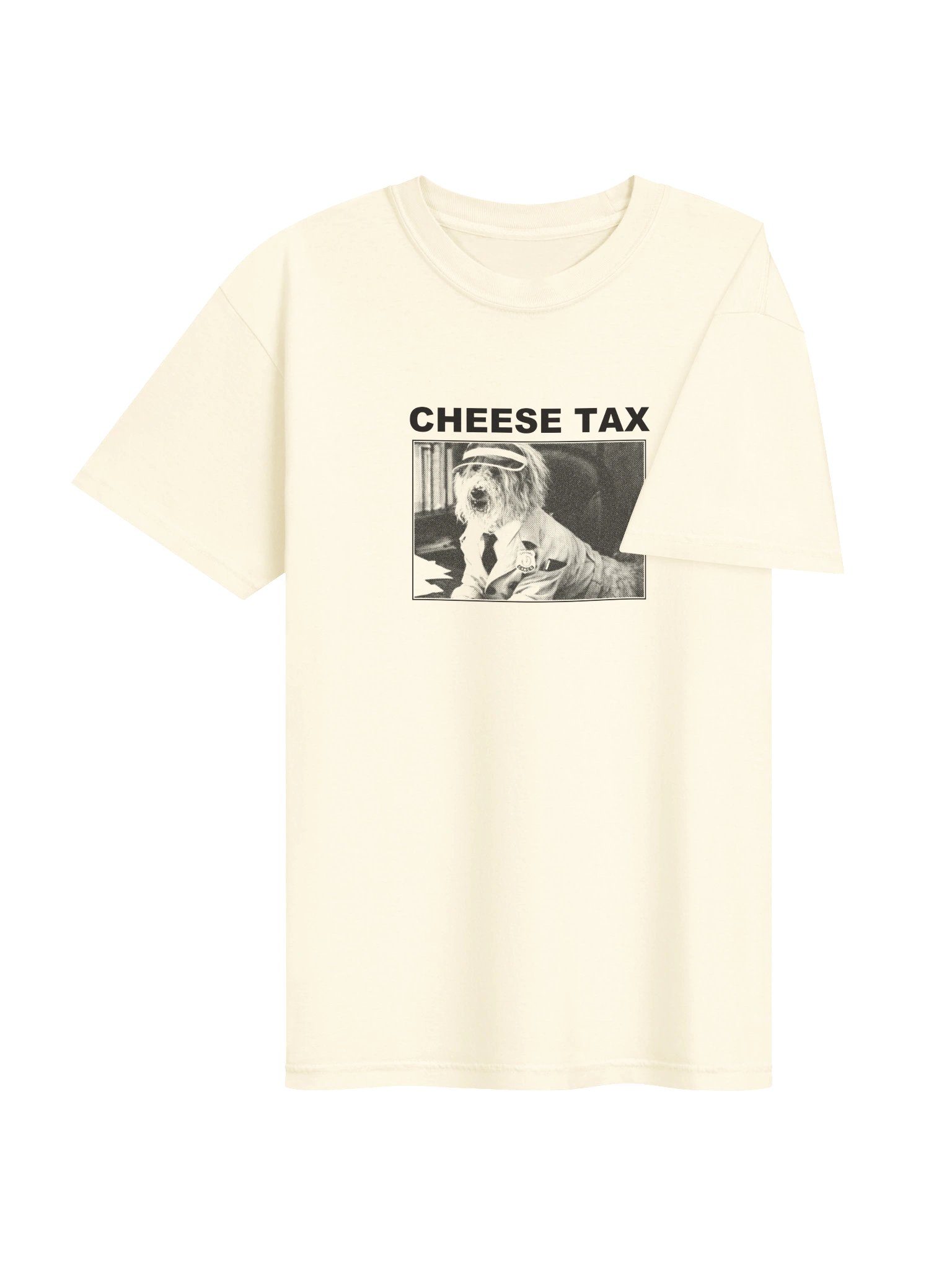Cheese Tax Tee - Ivory product image (4)