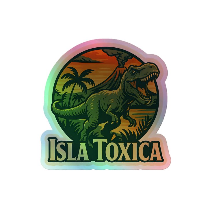 Isla Tóxica – Dino Escape Collector’s Sticker product image (2)