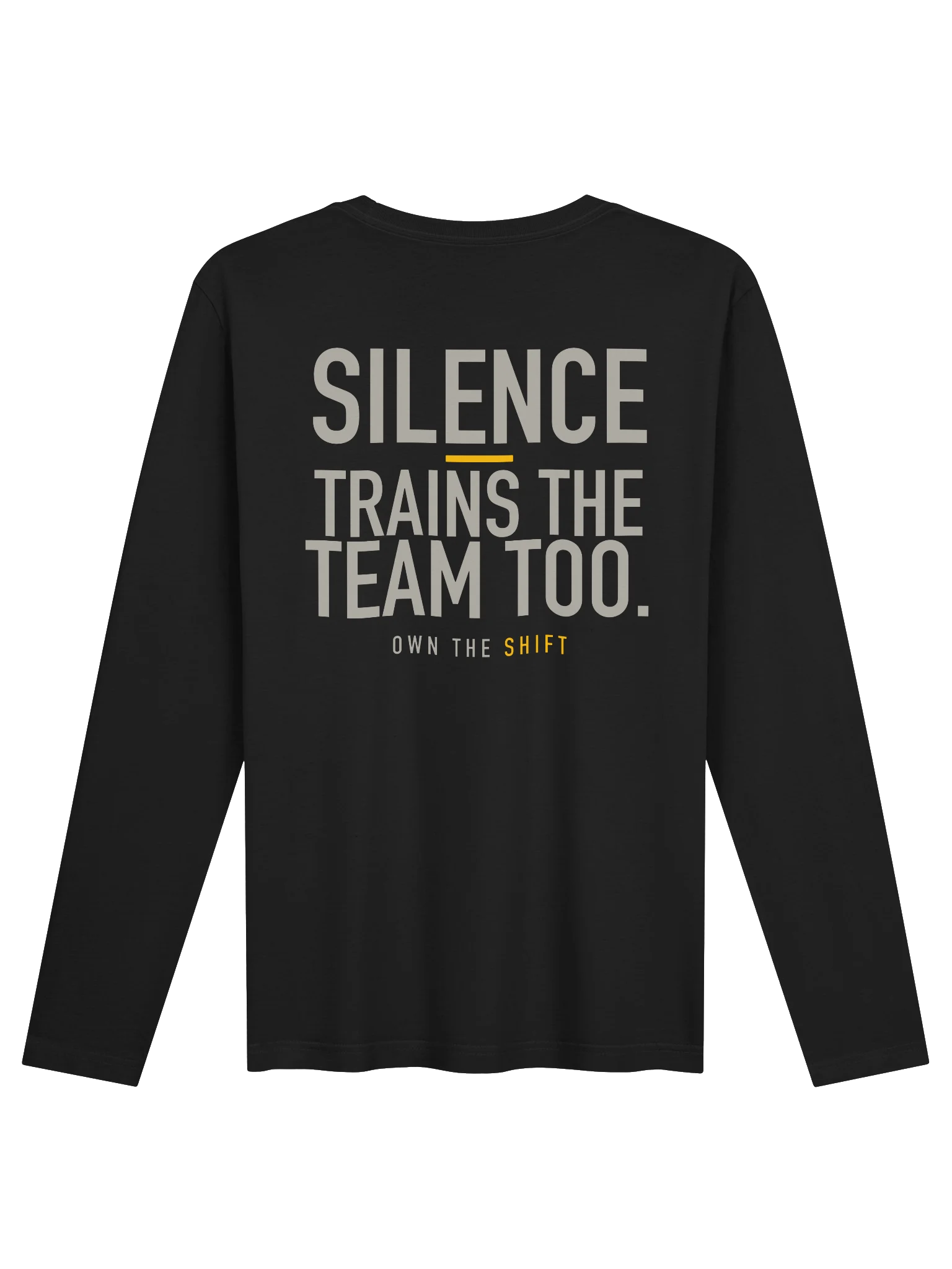 SILENCE. Minimal Graphic Long Sleeve Crew product image (2)