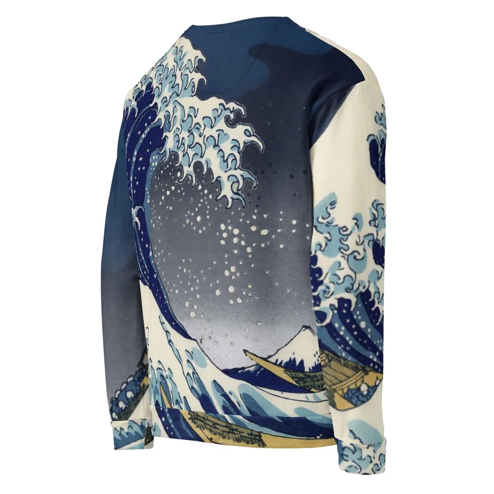 Great Wave Kanagawa Night Sweatshirt product image (4)