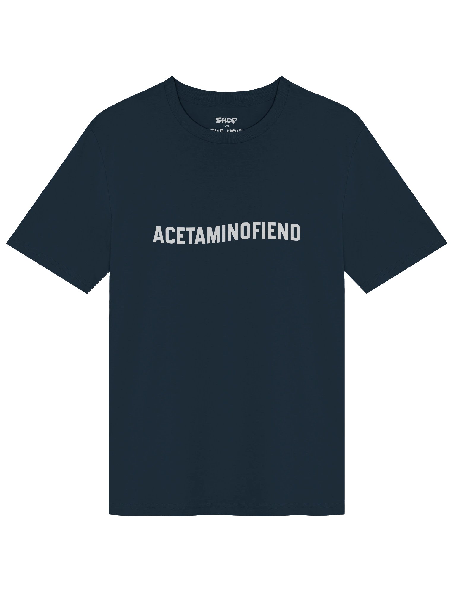ACETAMINOFIEND white cotton tee product image (10)