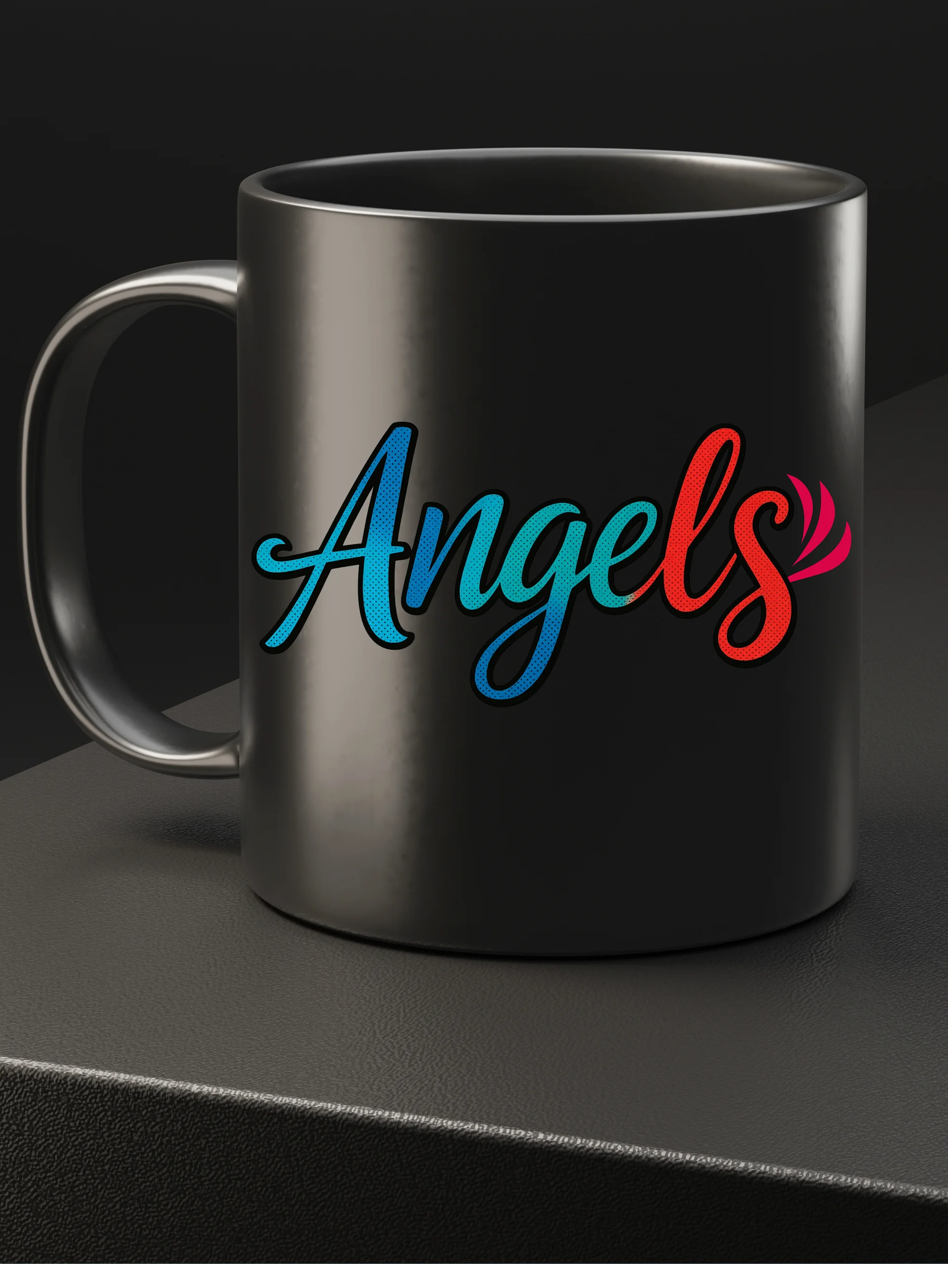Angels Black Mug product image (1)