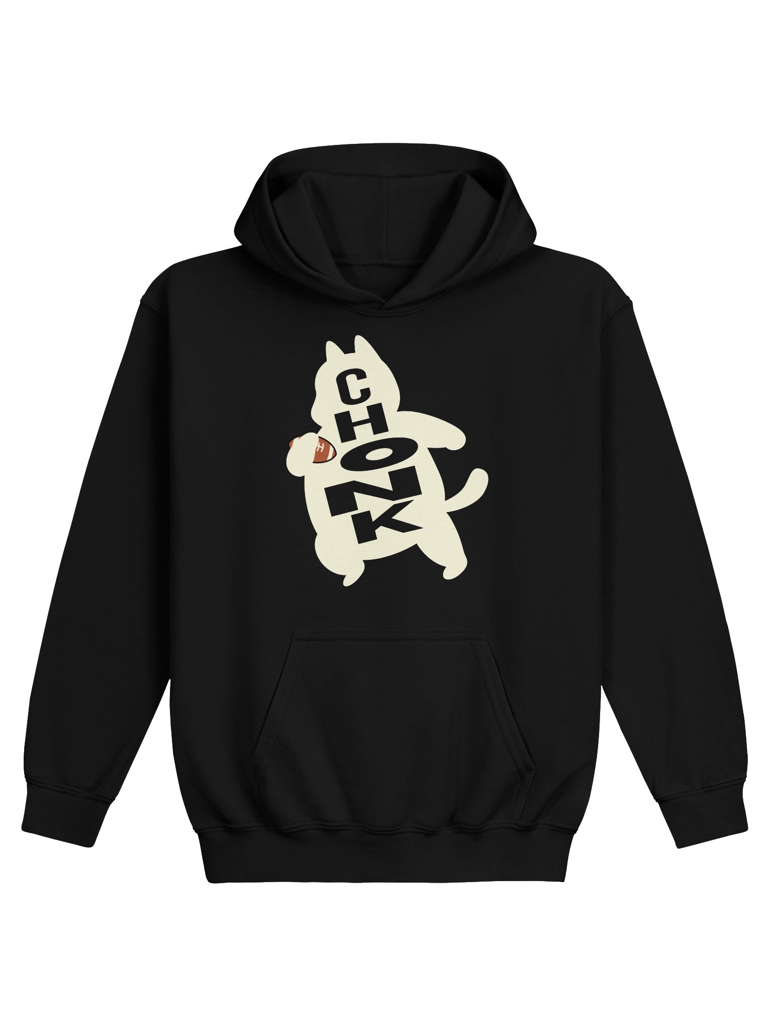 American Football Chonk Cat 1 - Unisex Youth Hoodie product image (1)