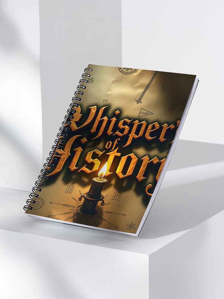 Whispers of History Spiral Notebook product image (2)