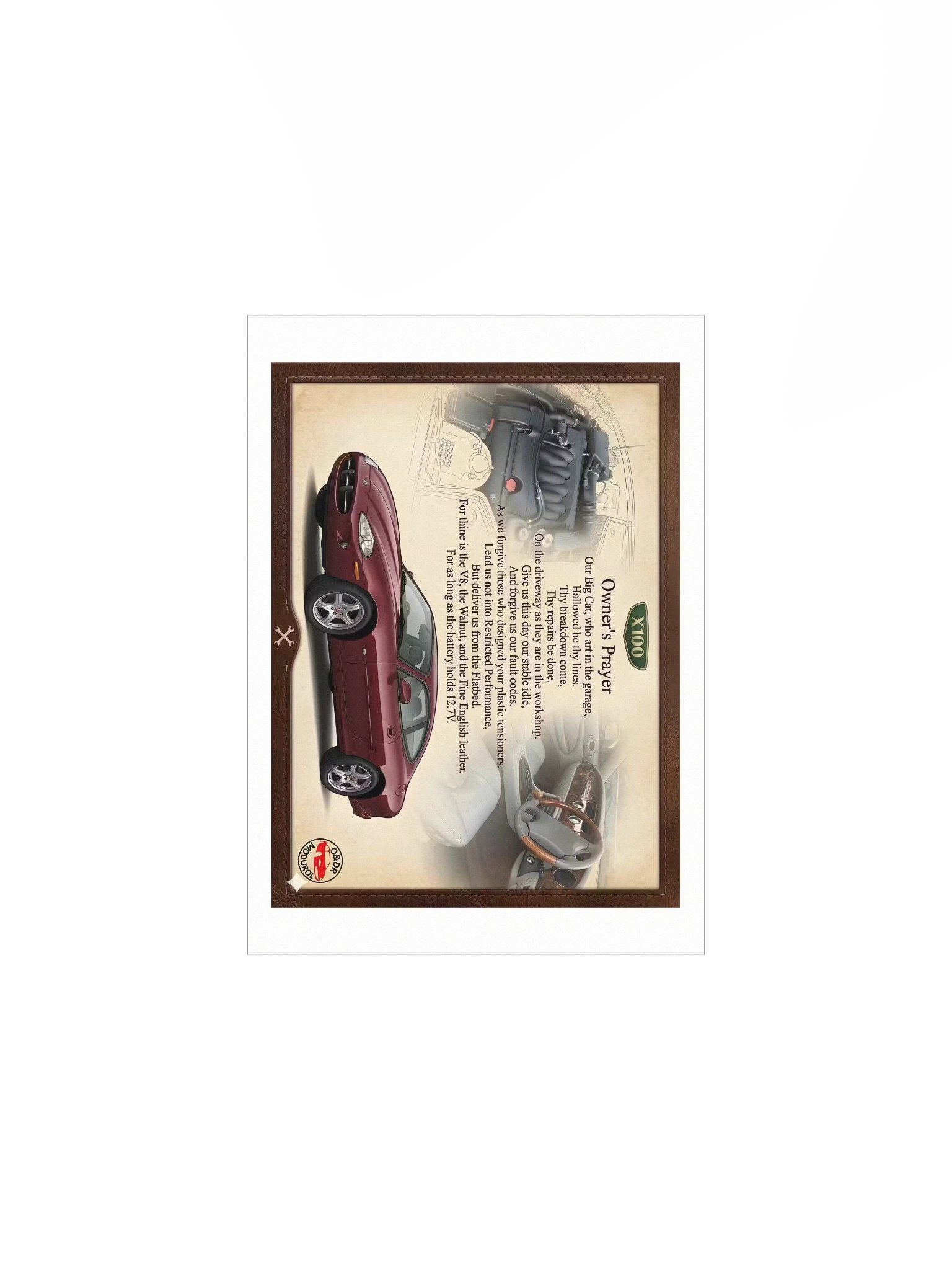 Modurol Premier Contributor - Big Cat Owners Prayer Poster product image (1)
