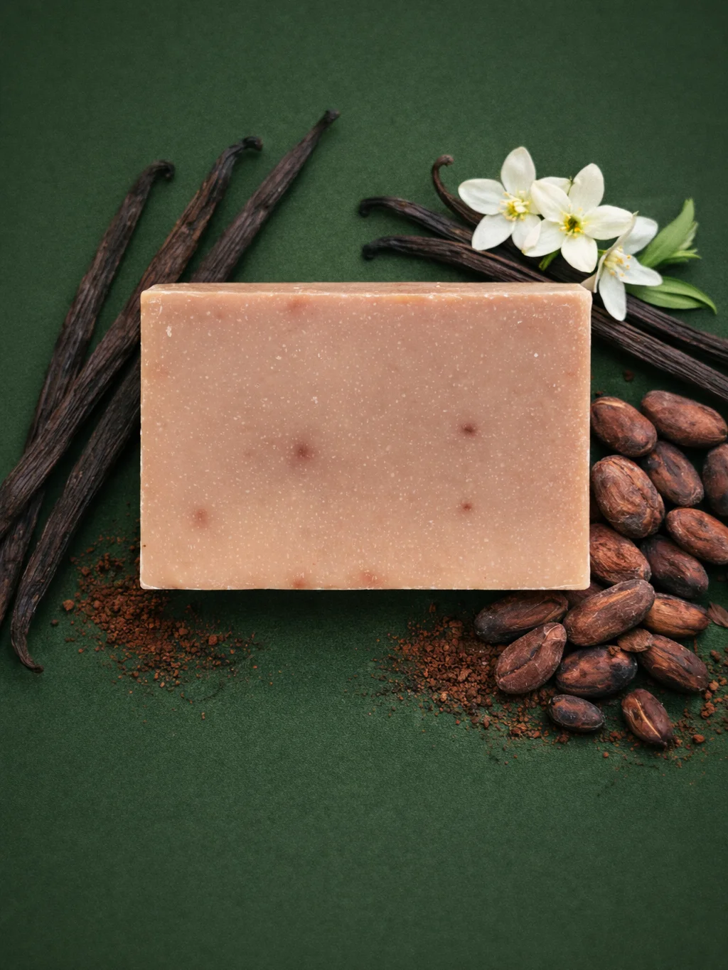 Handmade Cocoa and Vanilla Bean Soap product image (1)