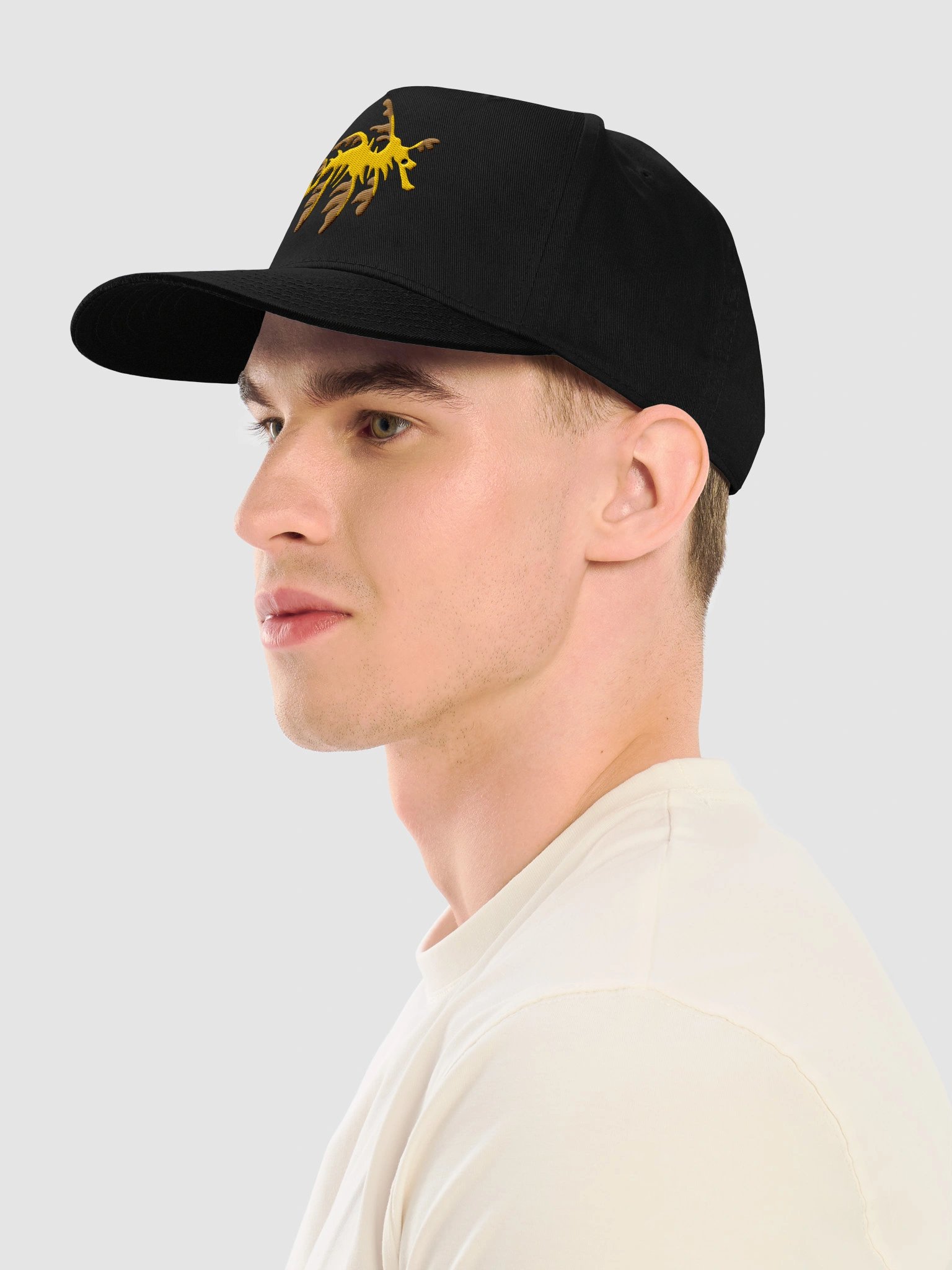 Leafy Seadragon Mid-Profile Baseball Cap (Embroidered) for Reef and Marine Aquarium Lovers product image (3)