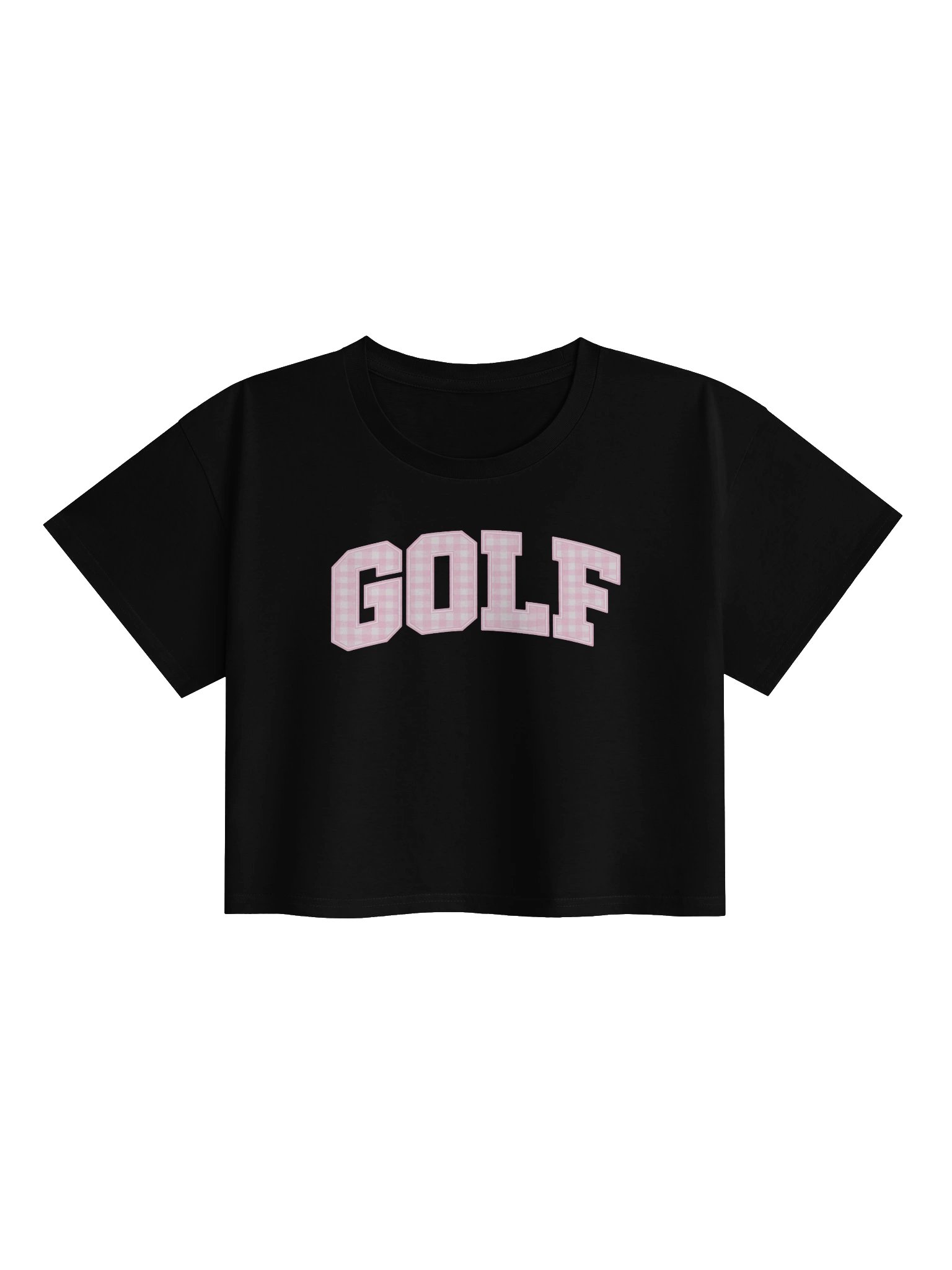 Checkered Golf Women's Crop Top product image (3)