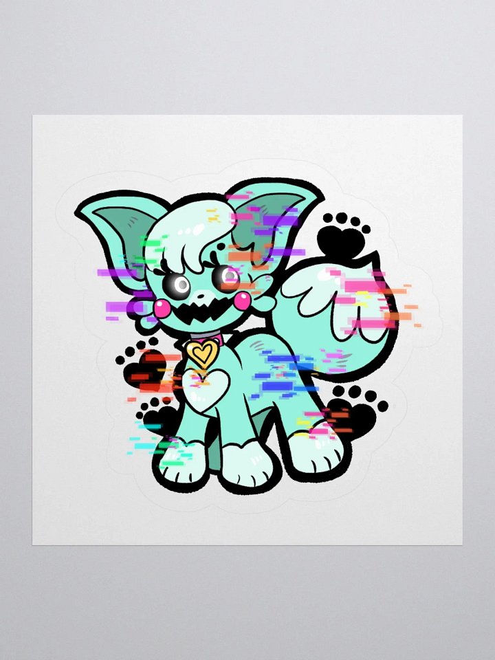 "Horror Hearts" Mint Sticker product image (1)