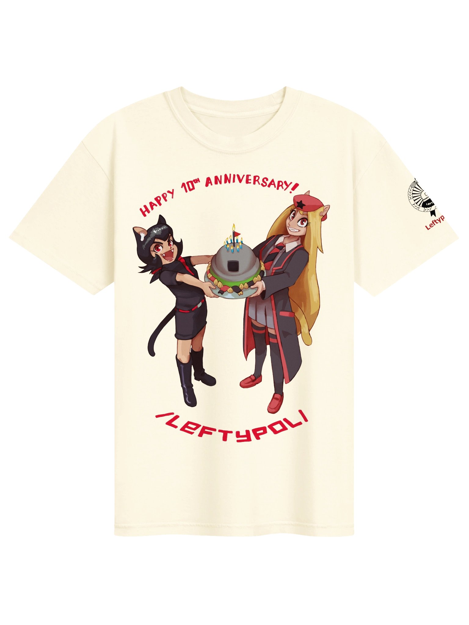 Alunya & Rodina — "Happy 10th Anniversary, /leftypol/!" product image (2)