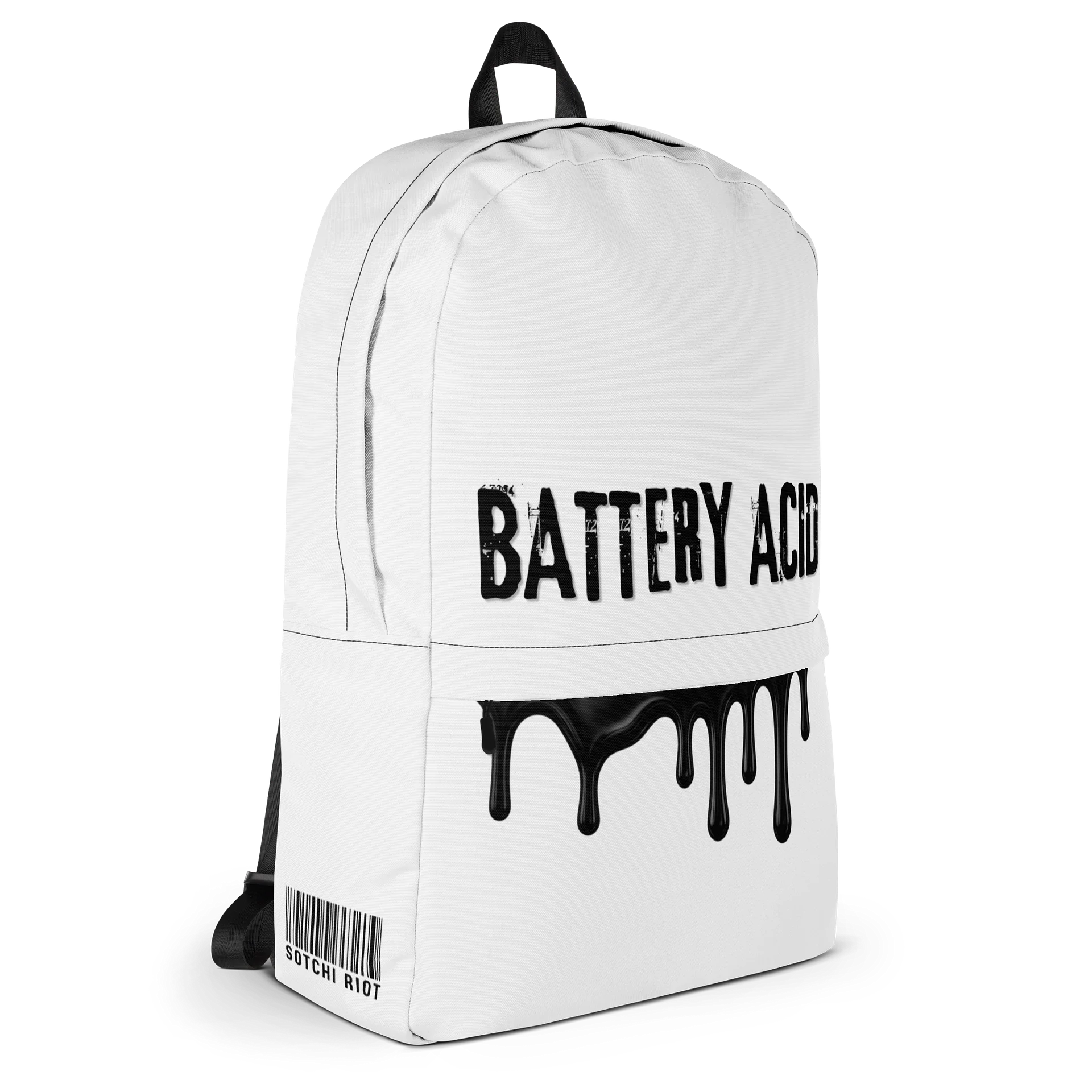 BATTERY ACID BACKPACK [B&W] product image (3)