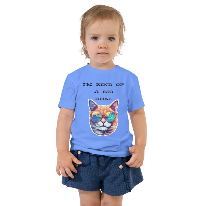 I'm kind of a big deal Toddler T-Shirt product image (1)