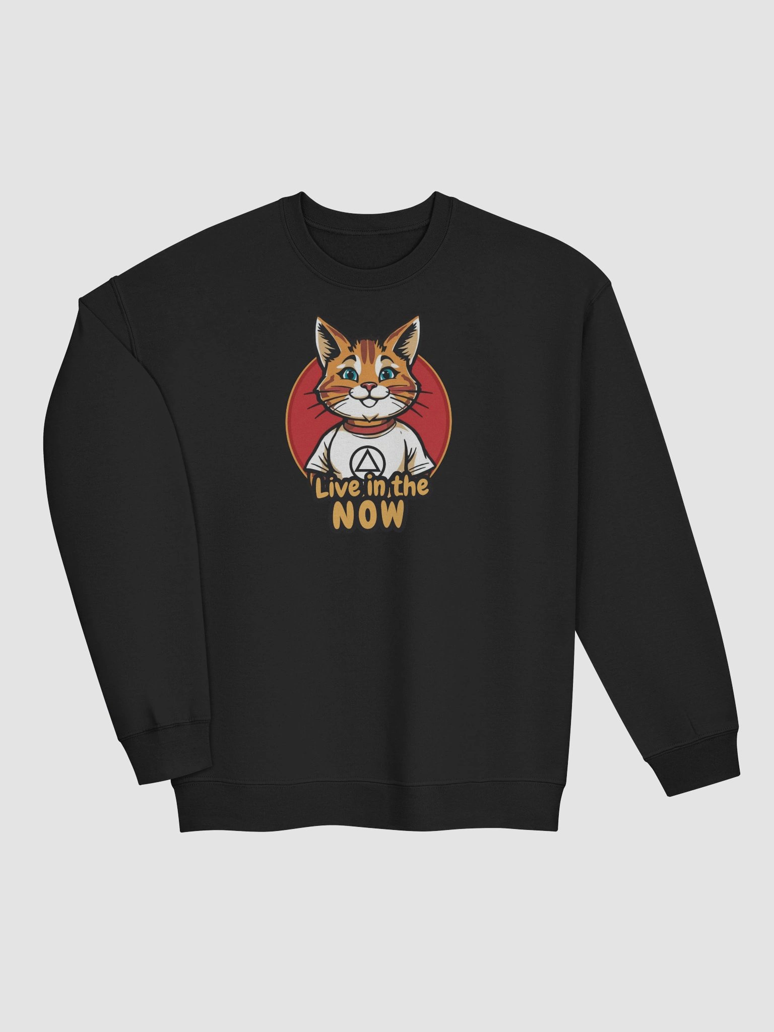 Live in the NOW Cat Lovers AA Recovery Sweatshirt product image (12)