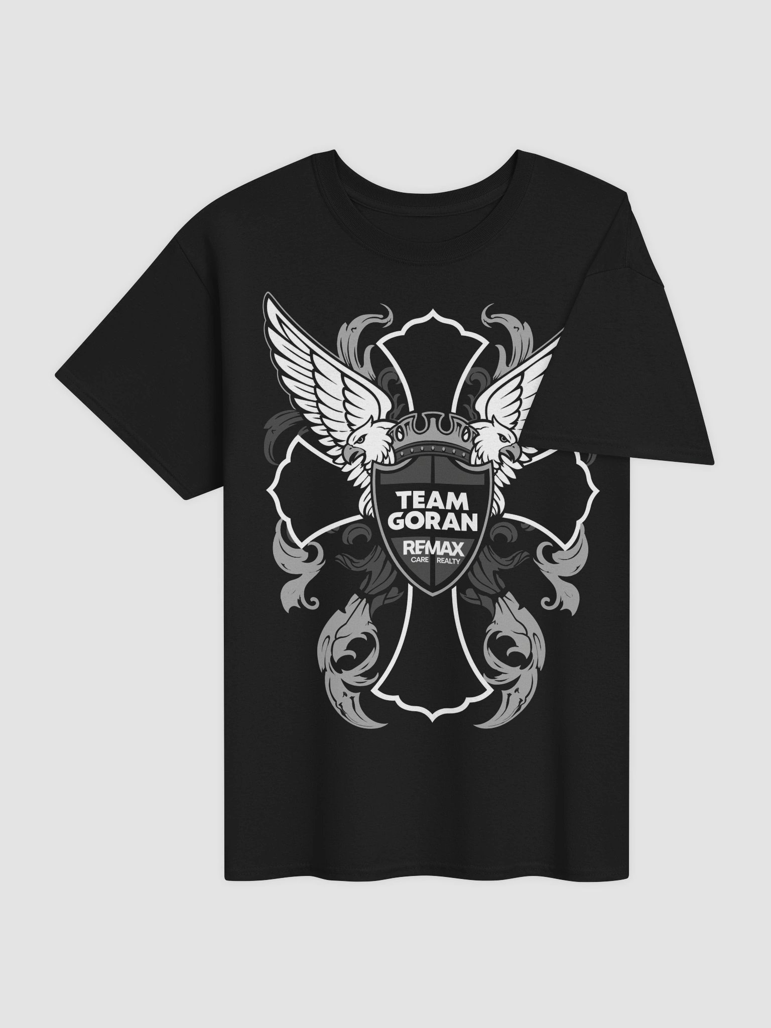 Gildan Heavyweight TEAM GORAN Winged Logo Shirt product image (3)