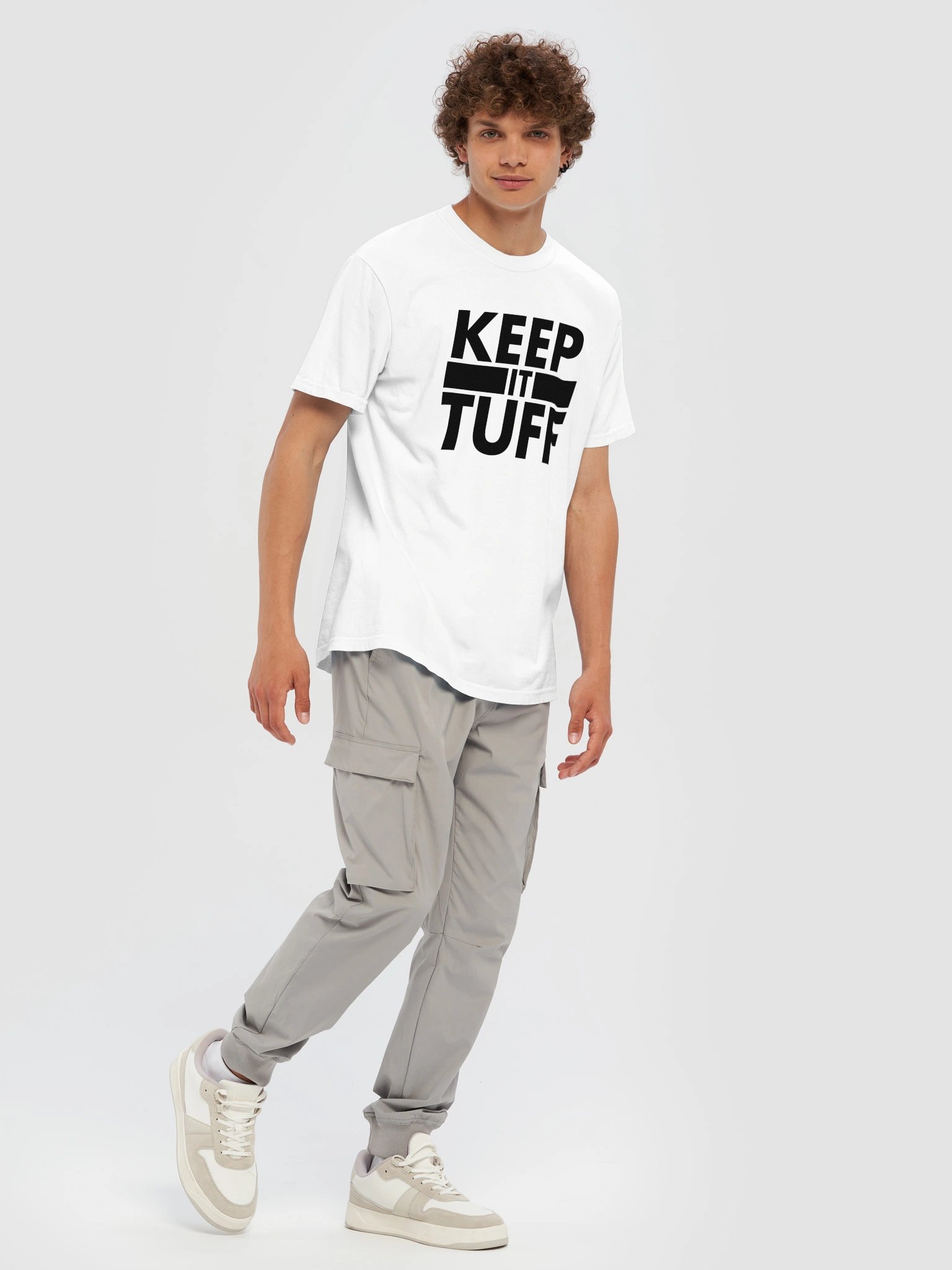 Black "Keep It Tuff" T-Shirt product image (7)