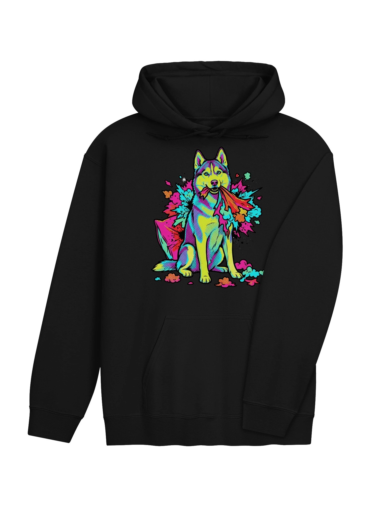 Couch Crime Husky Hoodie product image (25)