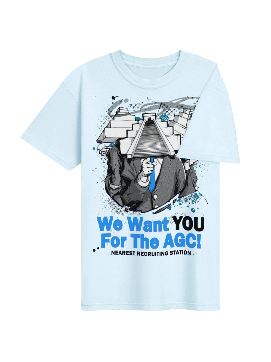 AGC RECRUIT TEE BLUE product image (4)