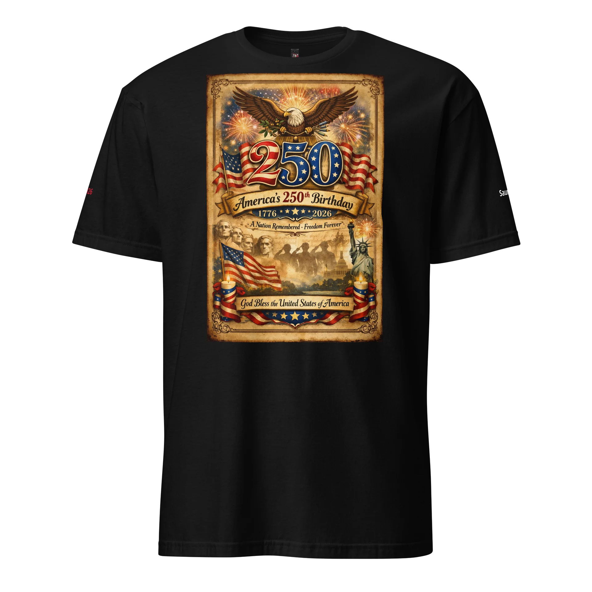 America 250 Patriotic Celebration Tee ( Saunders) product image (1)
