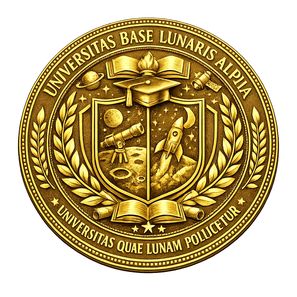 University of Lunar Base Alpha degree parchment product image (3)