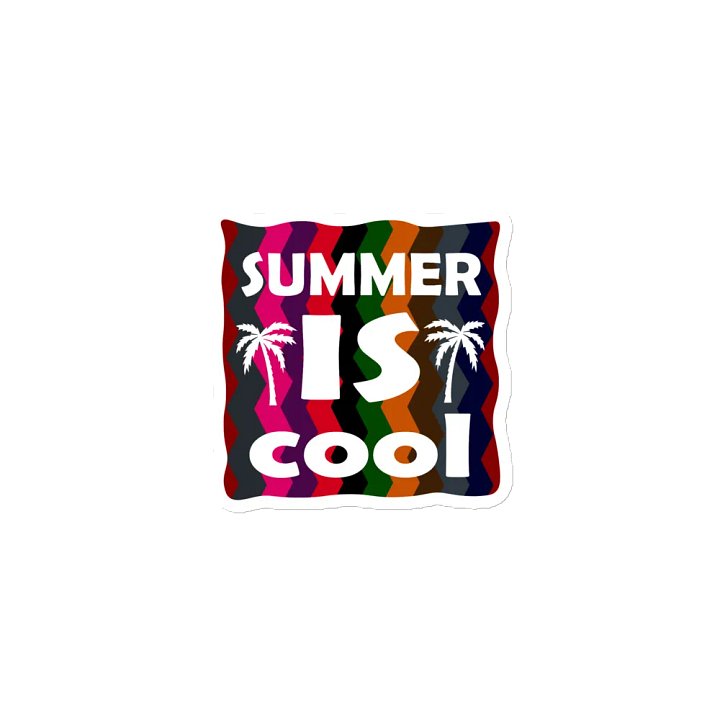 Summer Vibes Die-Cut Magnets product image (1)