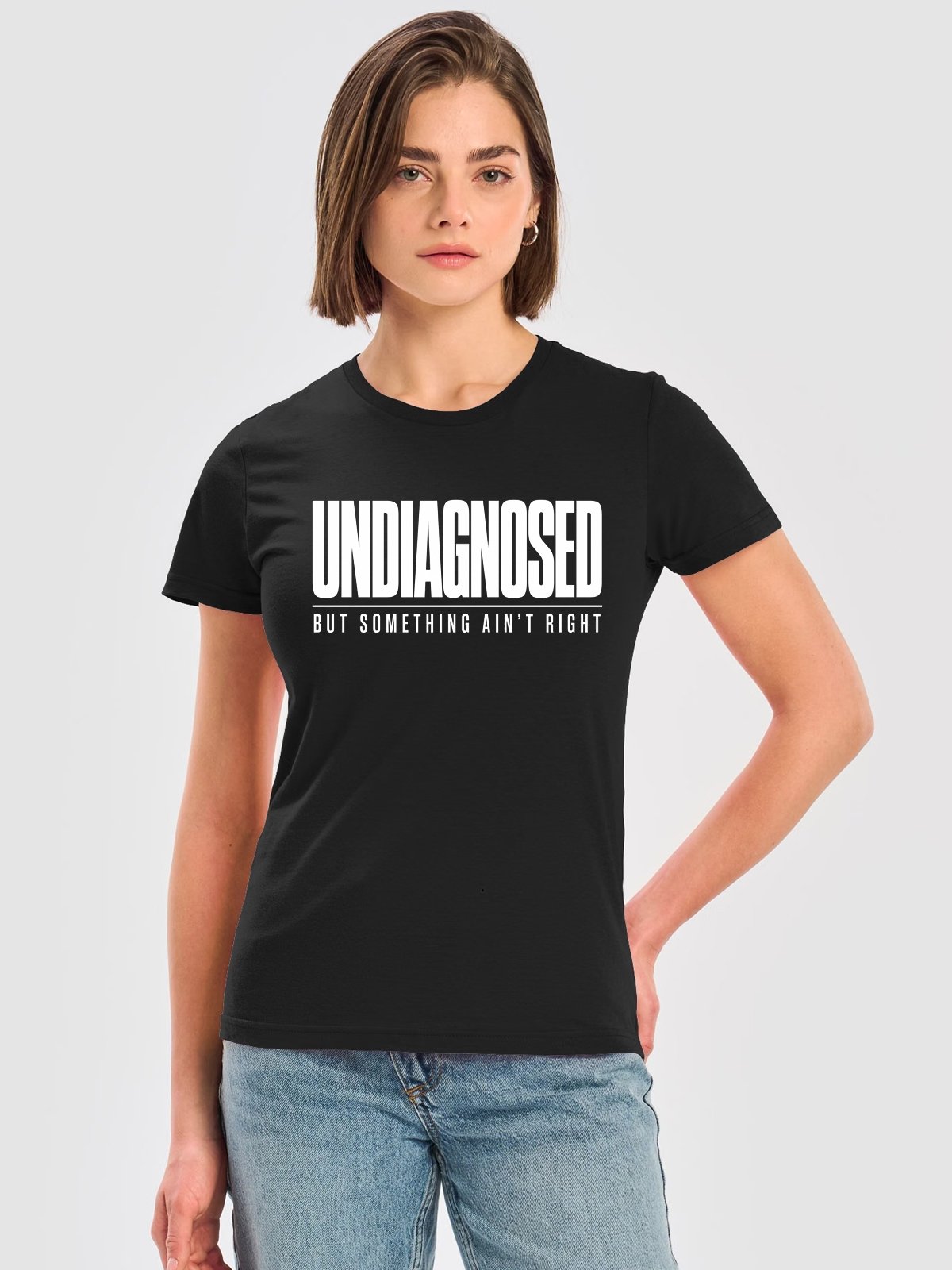 Undiagnosed Bold Statement Unisex Softstyle T-Shirt product image (1)