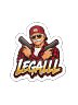 LEGALLL Sticker