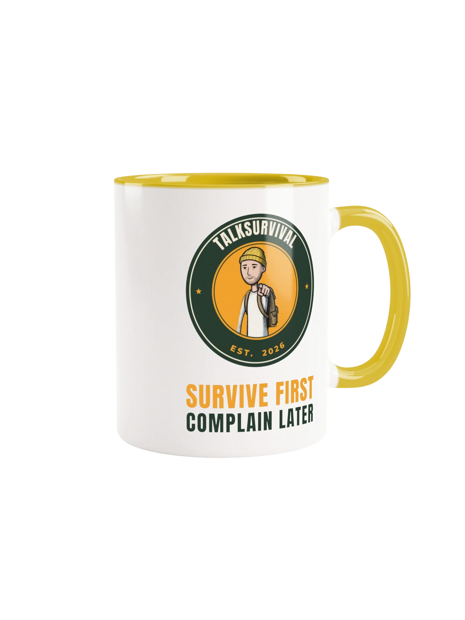 Talk Survival Mug