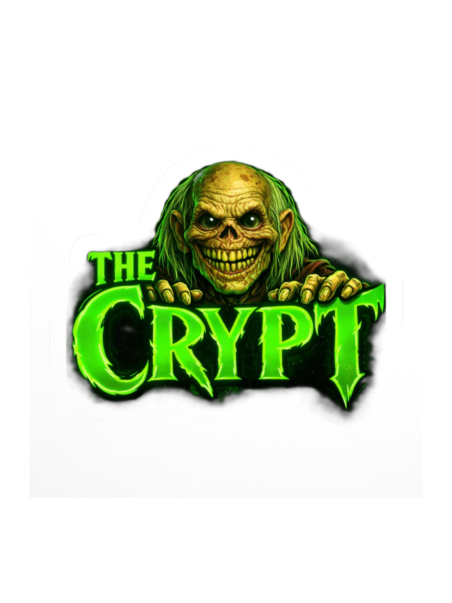 The Crypt Horror Logo Sticker product image (1)