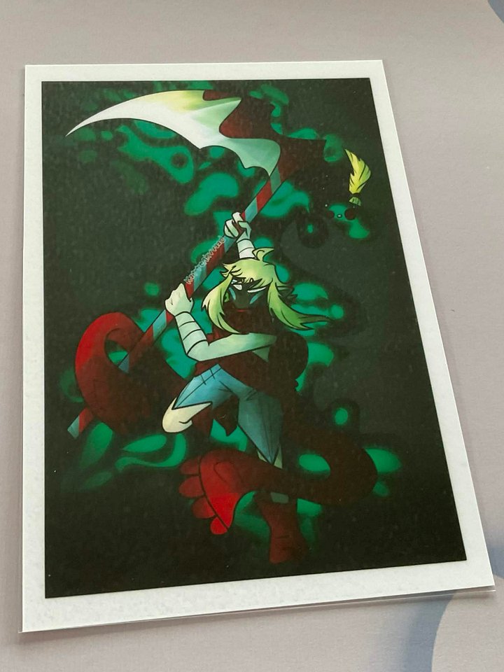 "Scythe" art print product image (1)