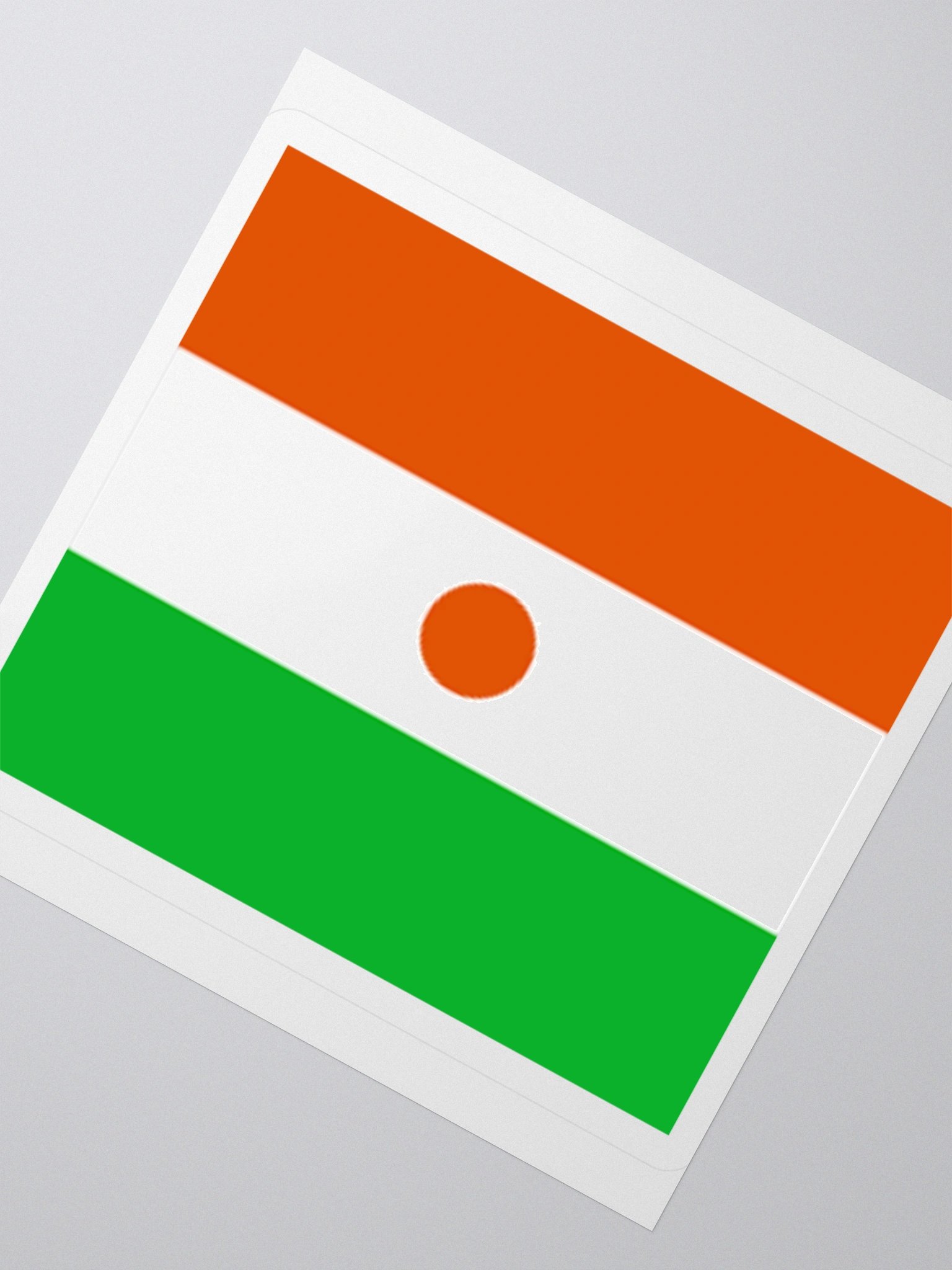 Exclusive Niger Flag Kiss-Cut Stickers - High-Quality Vinyl, Multiple Sizes product image (6)