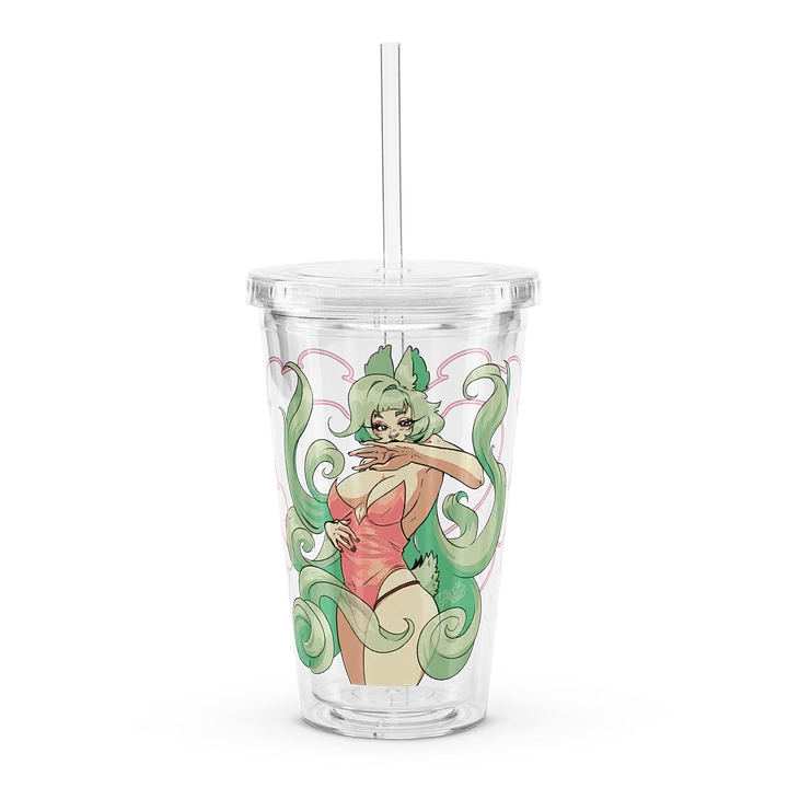 Cthulu Mint Clear Sippy Cup product image (1)