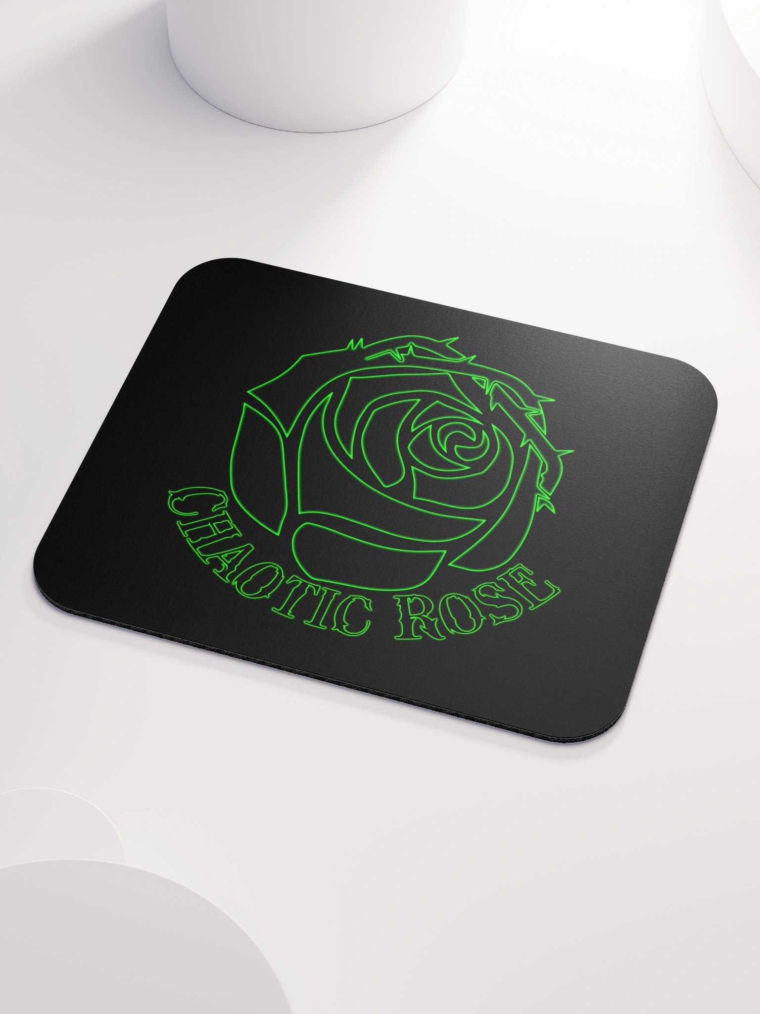 Chaotic Rose Mousepad product image (3)
