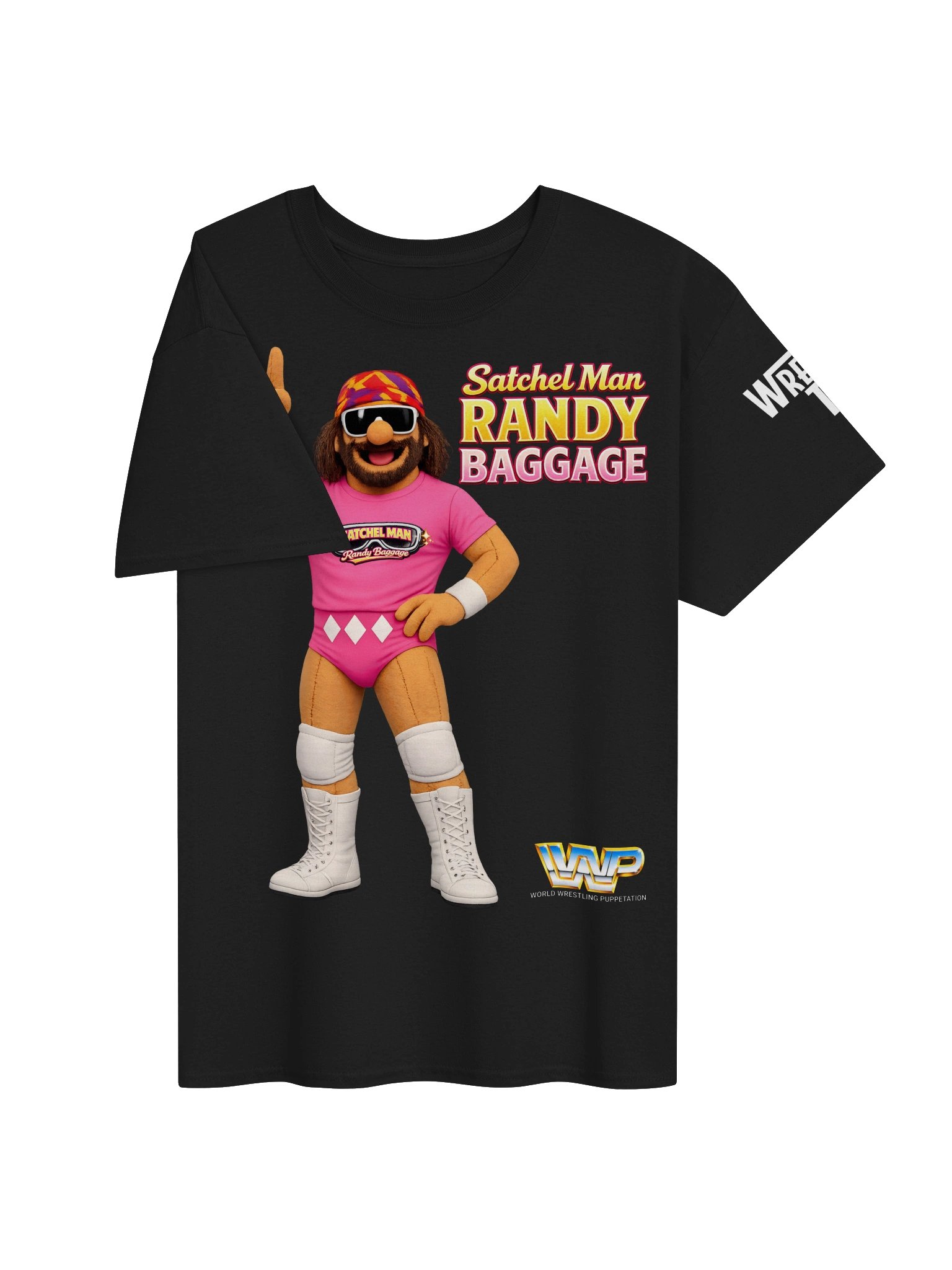 Satchel Man Randy Baggage Tee V2 w/ Sleeve print product image (3)