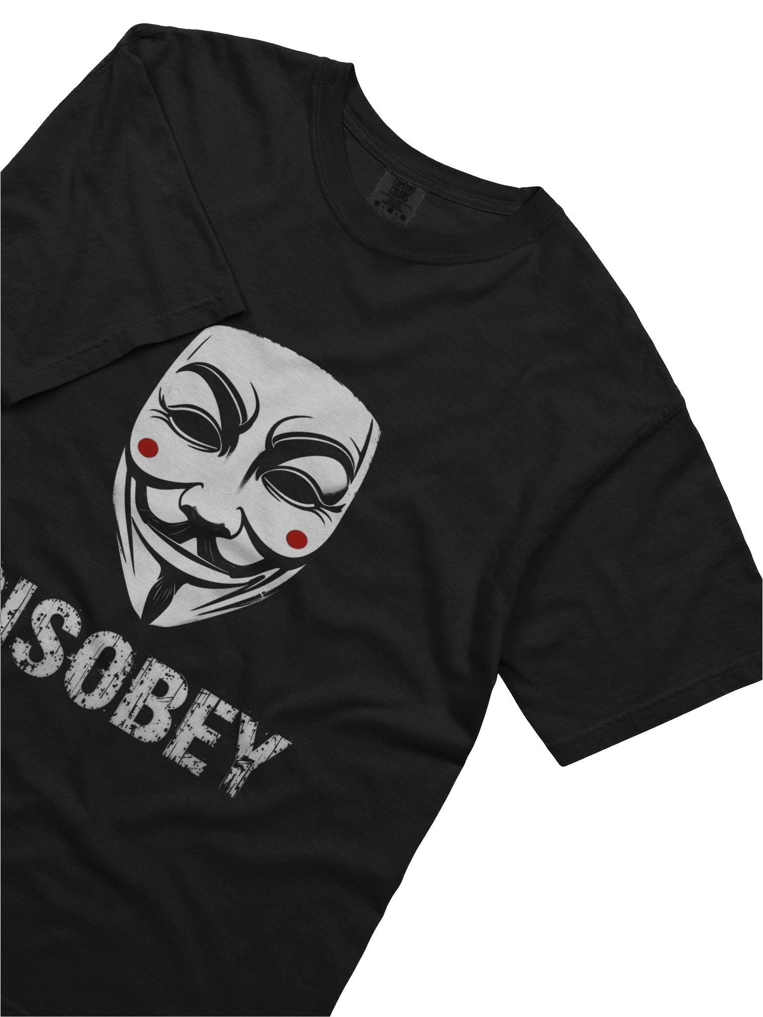 Anonymous Mask DISOBEY Streetwear Shirt | Spicher Tech