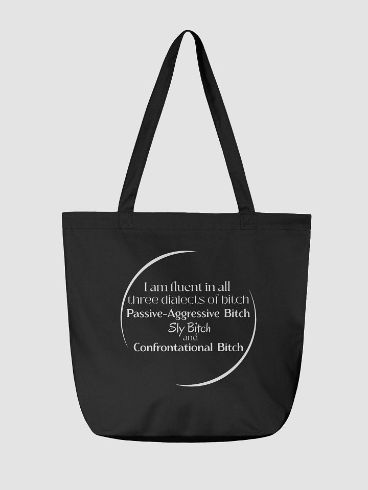 Fluent in All Three Dialects - Tote Bag product image (2)